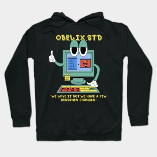 Design revisi oblx std Hoodie